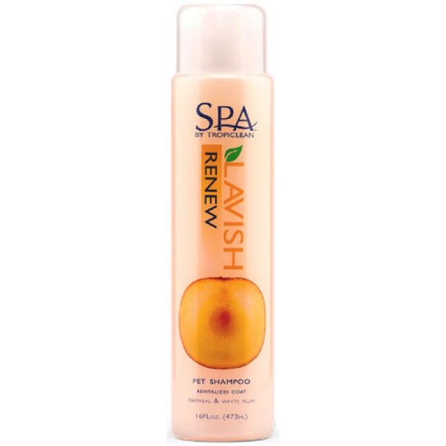 TropiClean spa σαμπουάν καρύδα, τζίντζερ και λευκό δαμάσκηνο 473ml TropiClean spa σαμπουάν καρύδα, τζίντζερ και λευκό δαμάσκηνο 473ml