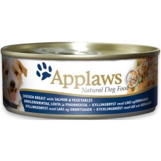 Applaws κονσέρβα dog κοτόπουλο-σολομό 156γρ