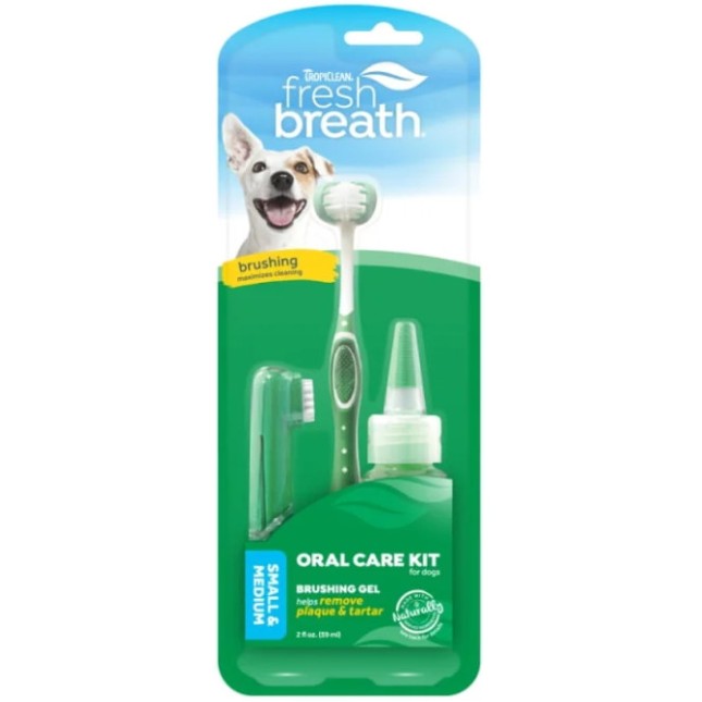 TropiClean Kit περιέχει 3 οδοντικά προϊόντα small