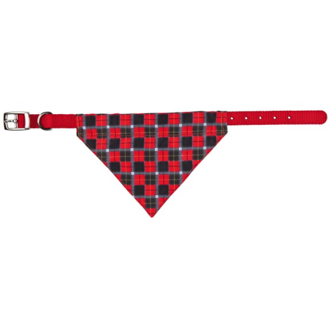Trixie περιλαίμιο μπαντάνα s-m 30-38cm/20mm κόκκινο Trixie περιλαίμιο μπαντάνα s-m 30-38cm/20mm κόκκινο