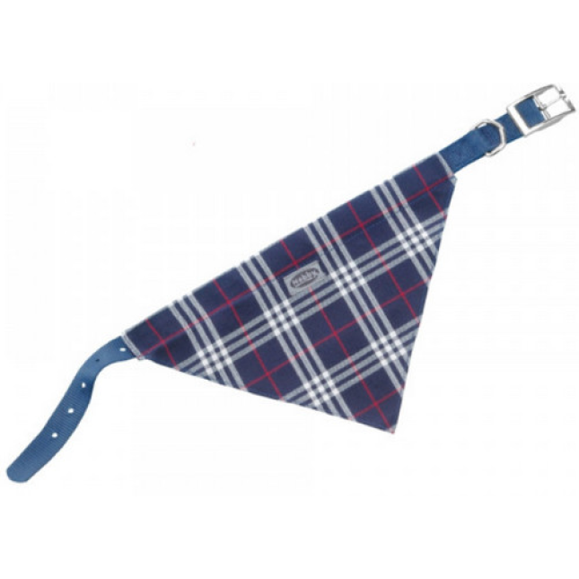 Nobby περιλαίμιο BANDANA μπλε 10mmx35cm Nobby περιλαίμιο BANDANA μπλε 10mmx35cm