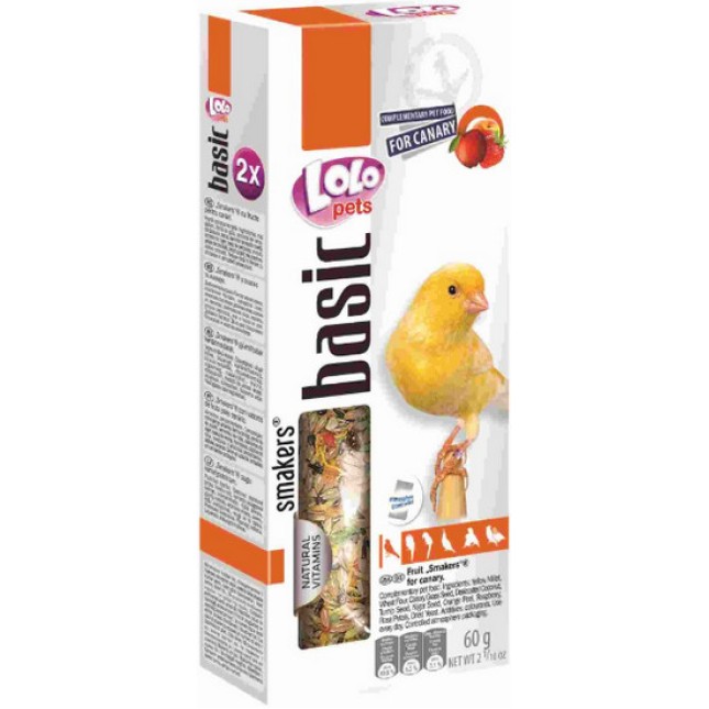 Lolo pets Smakers για Καναρίνια με φρούτα Lolo pets Smakers για Καναρίνια με φρούτα