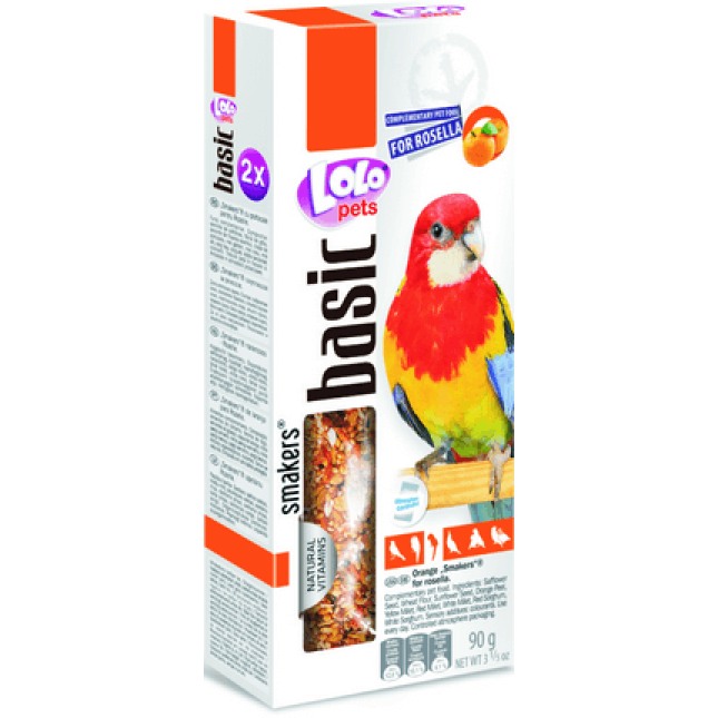 Lolo pets smakers με πορτοκάλι για ροζέλες Lolo pets smakers με πορτοκάλι για ροζέλες