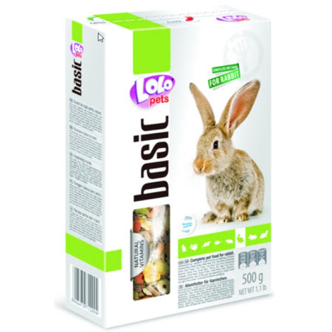 Lolo pets πλήρης τροφή για κουνέλι πλούσιο σε φυτικές ίνες και εμπλουτισμένο με σπόρους δημητριακών Lolo pets πλήρης τροφή για κουνέλι πλούσιο σε φυτικές ίνες και εμπλουτισμένο με σπόρους δημητριακών