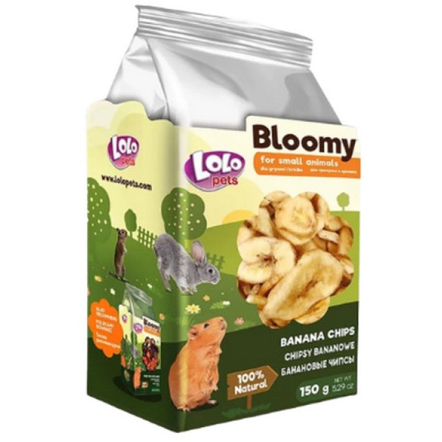 Lolo pets Vita herbal τσίπς μπανάνα 150gr Lolo pets Vita herbal τσίπς μπανάνα 150gr