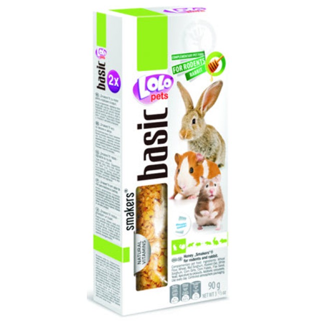 Lolo pets smakers κουνέλι/τρωκτικών μέλι πλούσια λιχουδιά σε βιταμίνες που παρέχει μέλι Lolo pets smakers κουνέλι/τρωκτικών μέλι πλούσια λιχουδιά σε βιταμίνες που παρέχει μέλι