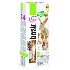 Lolo pets smakers κουνέλι/τρωκτικών mix2 3in1 πλούσια σε βιταμίνες και φυτικές ίνες Lolo pets smakers κουνέλι/τρωκτικών mix2 3in1 πλούσια σε βιταμίνες και φυτικές ίνες