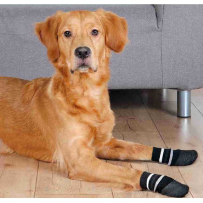 Trixie βαμβακερές κάλτσες με αντιολισθητικά πέλματα για σταθερότητα σε ολισθηρές επιφάνειες