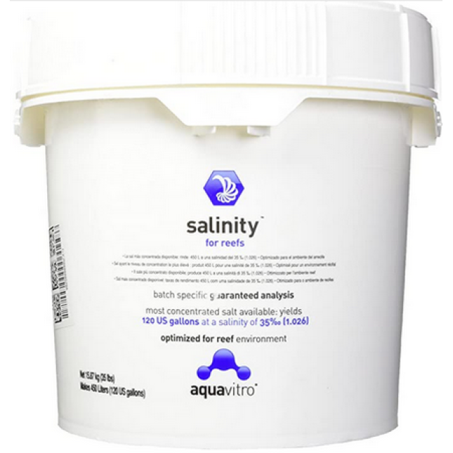 Seachem  Salinity,μείγμα αλάτων ειδικά σχεδιασμένο για το ενυδρείο υφάλου