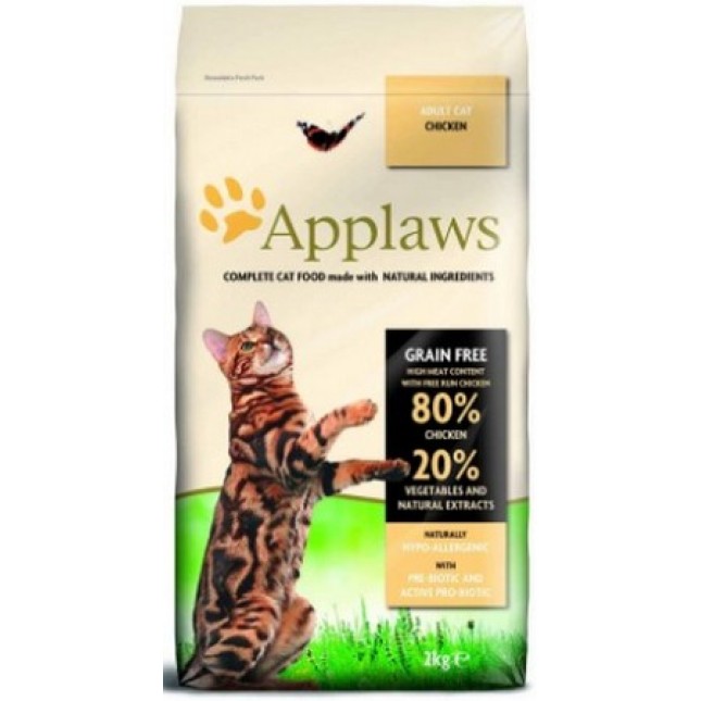 Applaws ξηρή τροφή γάτας κοτόπουλο 2kg Applaws ξηρή τροφή γάτας κοτόπουλο 2kg