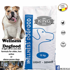 king dog light για ηλικιωμένους σκύλους 12kg king dog light για ηλικιωμένους σκύλους 12kg
