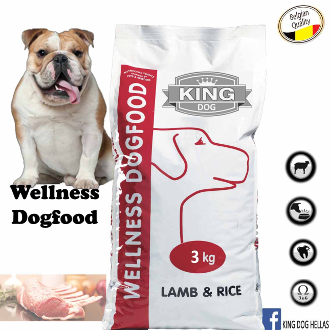 king dog αρνί & ρύζι king dog αρνί & ρύζι