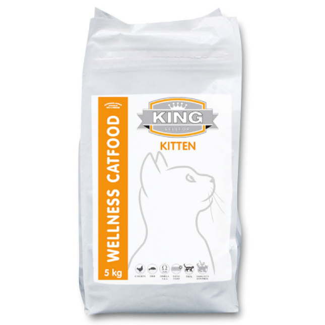 king bellfor kitten 5kg catfood