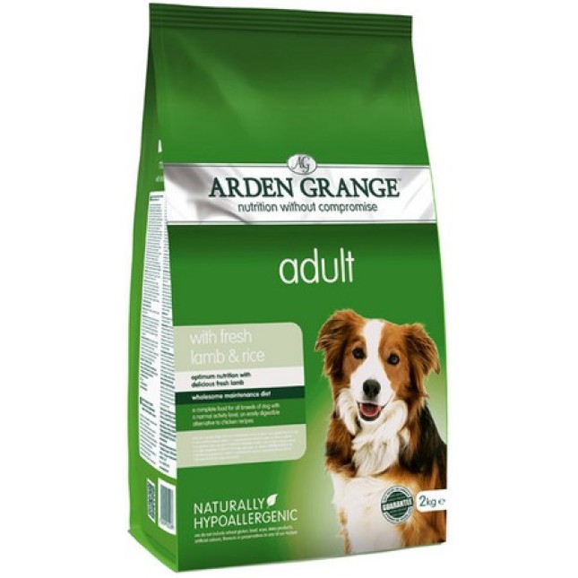 Arden Grange για ενήλικα σκυλιά αρνί & ρύζι 2kg Arden Grange για ενήλικα σκυλιά αρνί & ρύζι 2kg