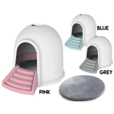 M-pets igloo τουαλέτα γάτας ή σπιτάκι 2 in 1 45,7x59,7x43,2cm