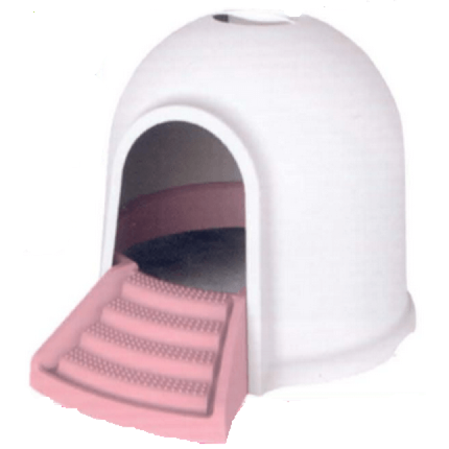 M-pets igloo τουαλέτα γάτας ή σπιτάκι 2 in 1 45,7x59,7x43,2cm