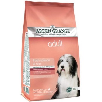Arden Grange για ενήλικα σκυλιά με σολομός & ρύζι 6kg Arden Grange για ενήλικα σκυλιά με σολομός & ρύζι 6kg
