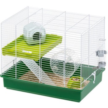 Ferplast Διώροφο κλουβί χάμστερ λευκό 46x29x37,5cm Ferplast Διώροφο κλουβί χάμστερ λευκό 46x29x37,5cm