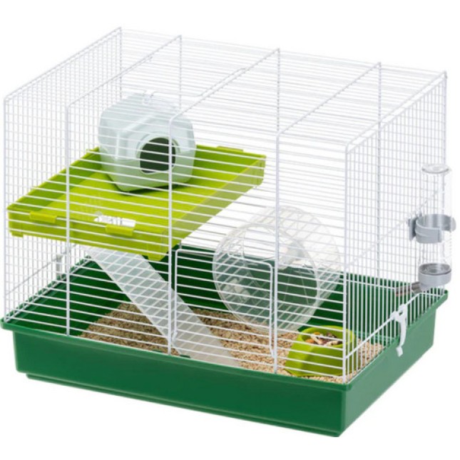 Ferplast Διώροφο κλουβί χάμστερ λευκό 46x29x37,5cm Ferplast Διώροφο κλουβί χάμστερ λευκό 46x29x37,5cm
