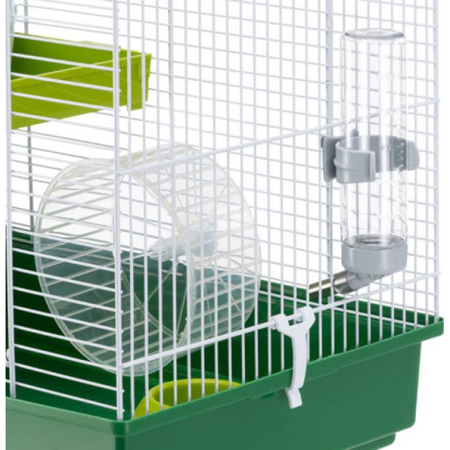 Ferplast Διώροφο κλουβί χάμστερ λευκό 46x29x37,5cm Ferplast Διώροφο κλουβί χάμστερ λευκό 46x29x37,5cm