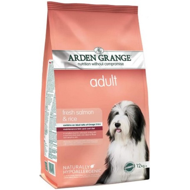 Arden Grange ξηρή τροφή σκύλου σολομός & ρύζι 12kg Arden Grange ξηρή τροφή σκύλου σολομός & ρύζι 12kg