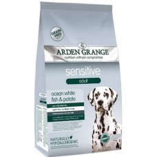 Arden Grange adult για ευαίσθητους σκύλους με ψάρι & πατάτες 12kg