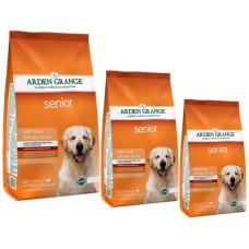 Arden Grange dog ξηρή τροφή φυσικά υποαλλεργική για την ενίσχυση των ηλικιωμένων σκύλων