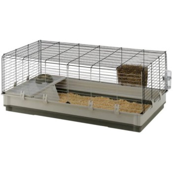Ferplast κλουβί krolik xl γκρι 120x60x50cm Ferplast κλουβί krolik xl γκρι 120x60x50cm