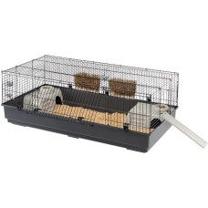 Ferplast κλουβί rabbit 140 μαύρο για κουνέλια  140x71x51cm