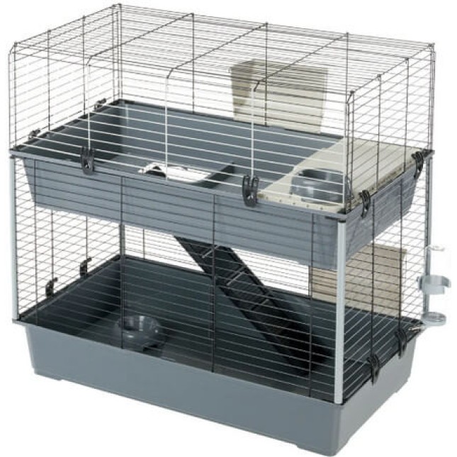 Ferplast κλουβί rabbit 100 2όροφο 95x57xh93,5cm Ferplast κλουβί rabbit 100 2όροφο 95x57xh93,5cm