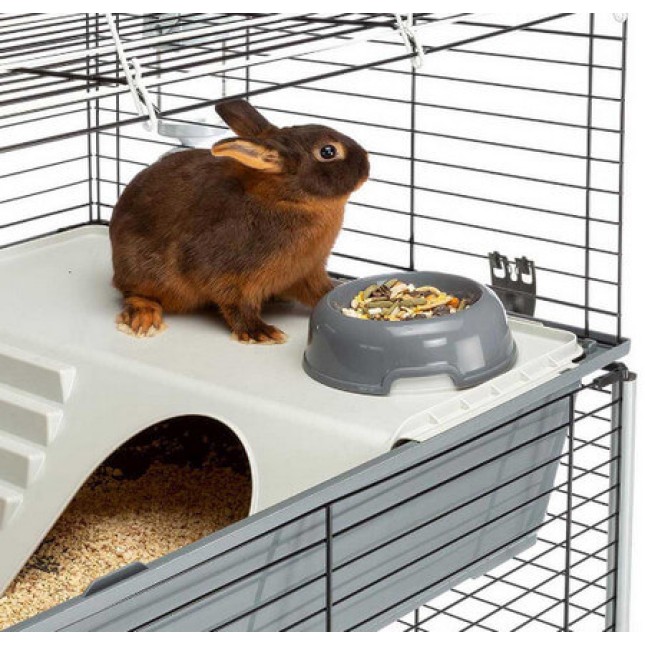 Ferplast κλουβί rabbit 100 2όροφο 95x57xh93,5cm Ferplast κλουβί rabbit 100 2όροφο 95x57xh93,5cm