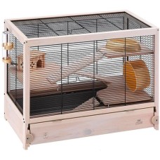 Ferplast ξύλινο κλουβί για χάμστερ και ποντίκια 60x34x49 cm