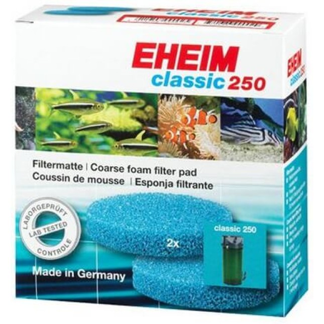 Eheim μπλε σφουγγάρι για φίλτρο classic 250 (2213) Eheim μπλε σφουγγάρι για φίλτρο classic 250 (2213)
