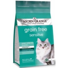 Arden Grange για γάτες κάθε φυλής με διατροφικές δυσανεξίες στα σιτηρά και τα δημητριακά