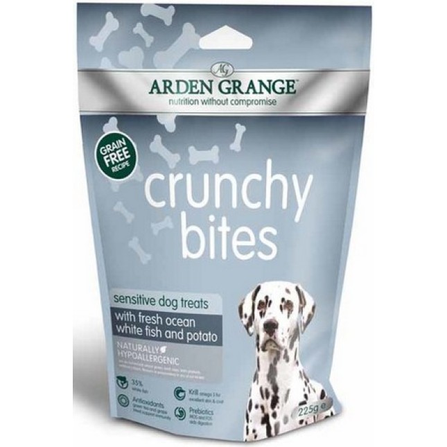 Arden grange μπισκότα sensitive με ψάρια ωκεανού και πατάτα 225gr Arden grange μπισκότα sensitive με ψάρια ωκεανού και πατάτα 225gr