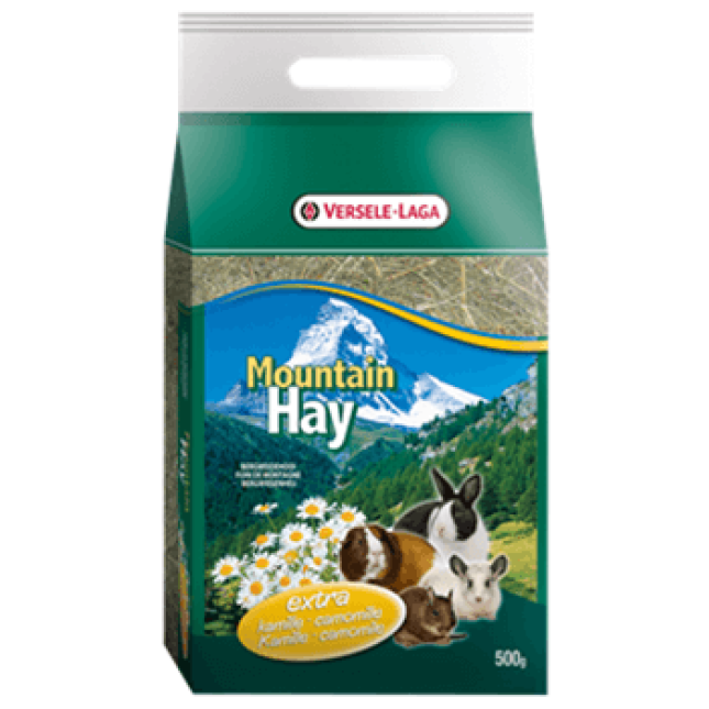 Versele-Laga mountain hay camomile 500gr με χαμομήλι Versele-Laga mountain hay camomile 500gr με χαμομήλι