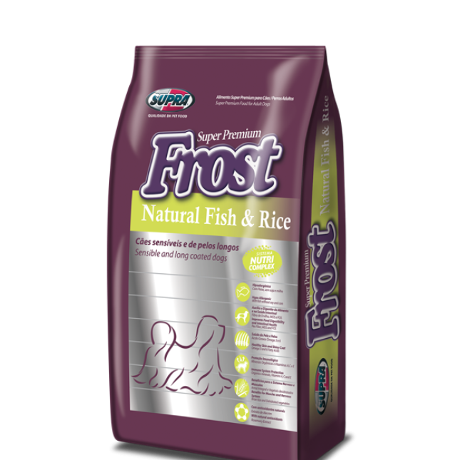 Supra Frost Natural fish & rice 1kg Supra Frost Natural fish & rice 1kg