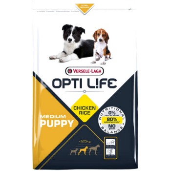 Versele-Laga Opti Life Puppy Medium τροφή για κουτάβια 2,5kg