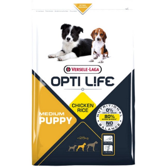 Versele-Laga OL Puppy Medium τροφή για κουτάβια 12,5kg Versele-Laga OL Puppy Medium τροφή για κουτάβια 12,5kg