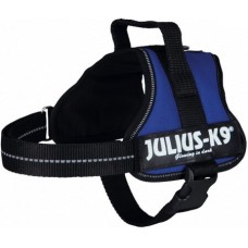 Julius-K9 σαμάρι Baby 1–Mini μπλε, με πλήρως ρυθμιζόμενους ιμάντες