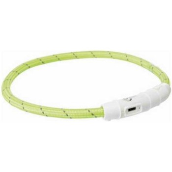 Trixie φακός δακτύλιος usb φωτεινό περιλαίμιο για βραδινούς περιπάτους πράσινο Trixie φακός δακτύλιος usb φωτεινό περιλαίμιο για βραδινούς περιπάτους πράσινο