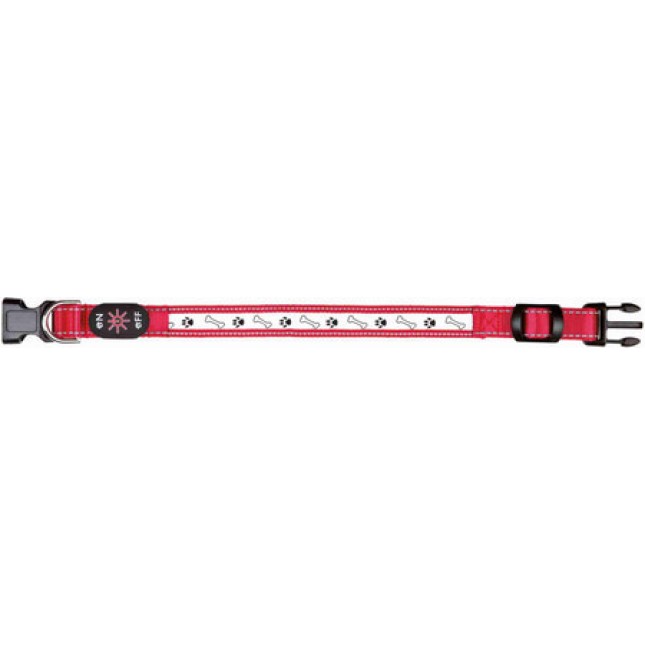 Trixie περιλαίμιο με φως usb s/m 30-40cm/25mm Trixie περιλαίμιο με φως usb s/m 30-40cm/25mm