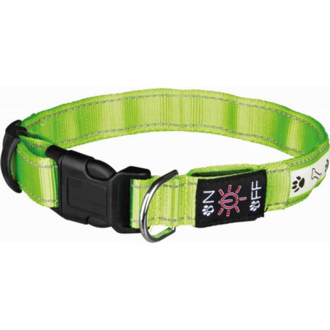 Trixie περιλαίμιο με φως usb s/m 30-40cm/25mm Trixie περιλαίμιο με φως usb s/m 30-40cm/25mm