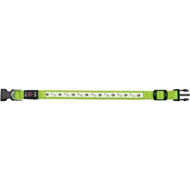 Trixie περιλαίμιο με φως usb s/m 30-40cm/25mm Trixie περιλαίμιο με φως usb s/m 30-40cm/25mm