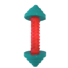 Natural παιχνίδι rubber dumbell 16cm Natural παιχνίδι rubber dumbell 16cm