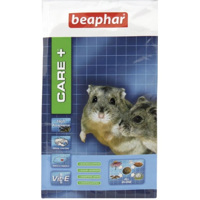 Beaphar care+dwarf hamster για νάνους χάμστερ 250gr Beaphar care+dwarf hamster για νάνους χάμστερ 250gr