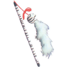 Natural παιχνίδι γάτας fishing rod 25cm Natural παιχνίδι γάτας fishing rod 25cm