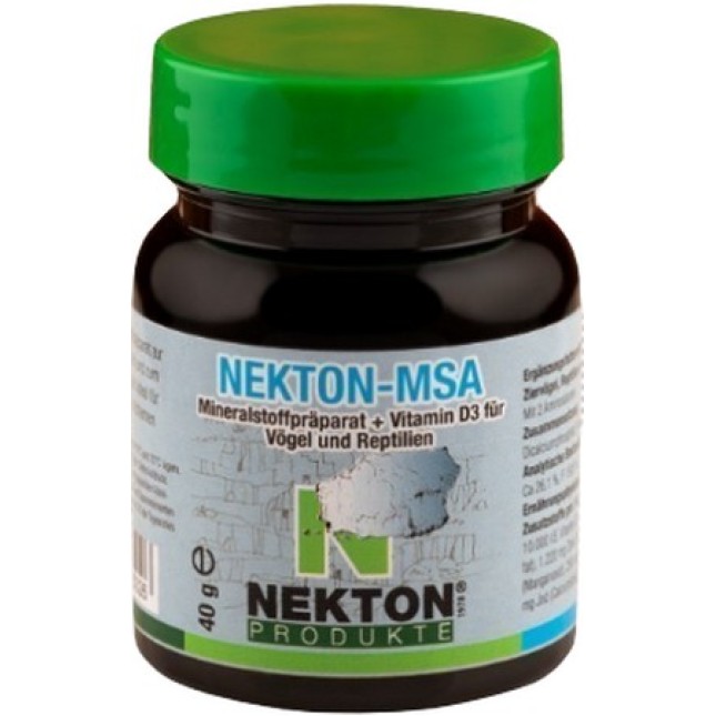 Nekton-MSA Συμπλήρωμα μετάλλων + Βιταμίνη D3 40gr Nekton-MSA Συμπλήρωμα μετάλλων + Βιταμίνη D3 40gr