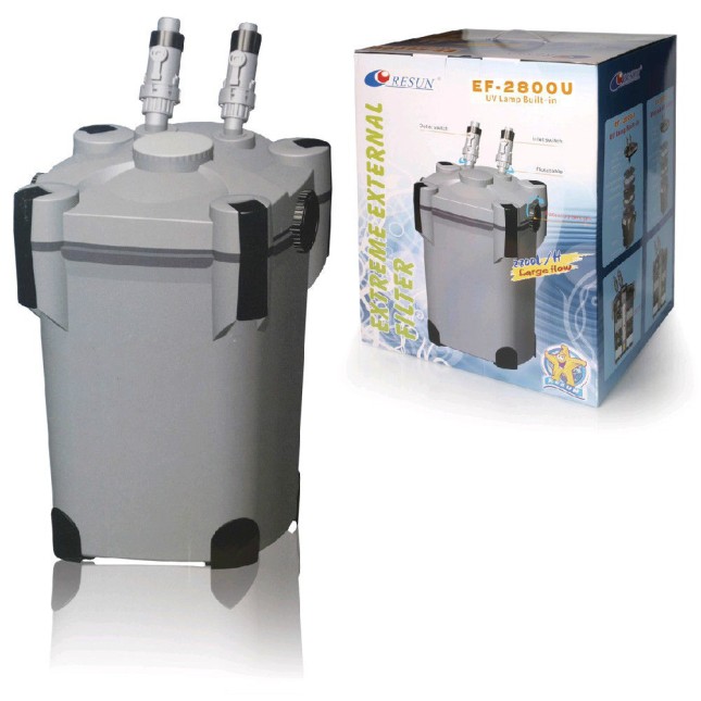 RESUN ΕΞΩΤΕΡΙΚΟ ΦΙΛΤΡΟ 2800 L/H ΜΕ UV RESUN ΕΞΩΤΕΡΙΚΟ ΦΙΛΤΡΟ 2800 L/H ΜΕ UV