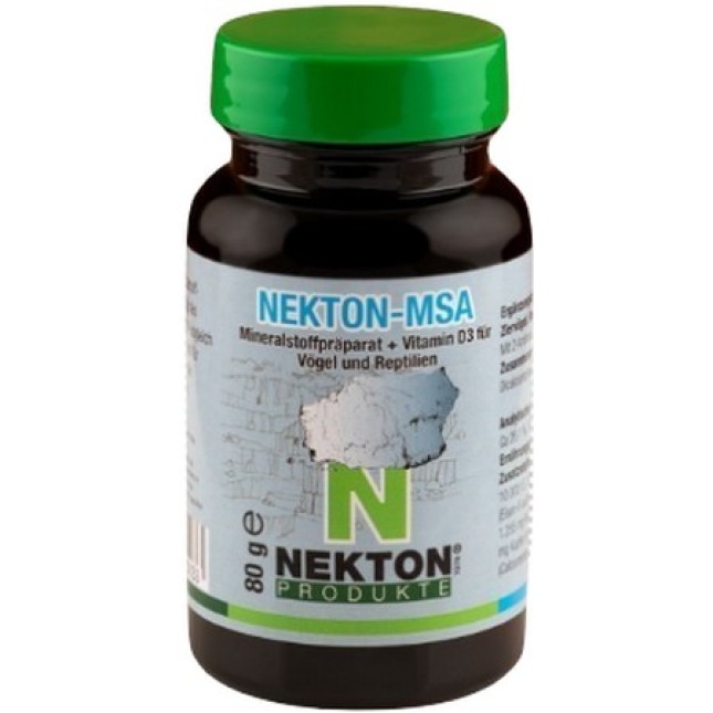 Nekton-MSA Συμπλήρωμα μετάλλων + Βιταμίνη D3 80gr Nekton-MSA Συμπλήρωμα μετάλλων + Βιταμίνη D3 80gr